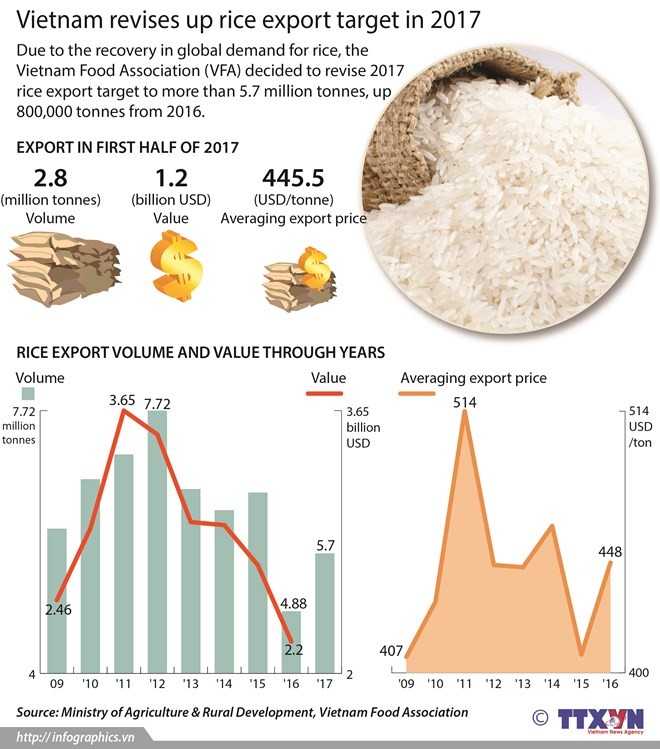 Huge potential for Vietnam’s rice exports to Singapore ảnh 1