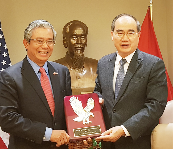 HCMC signs cooperation with US financier on infrastructure development ảnh 1