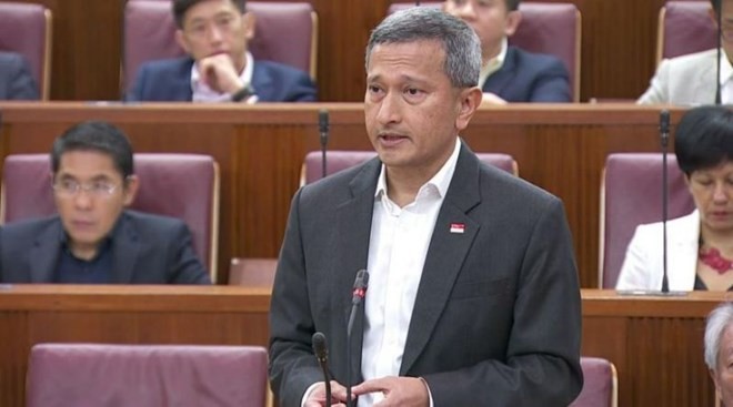 Singaporean Minister of Foreign Affairs Vivian Balakrishnan (Source: sg.news.yahoo.com)