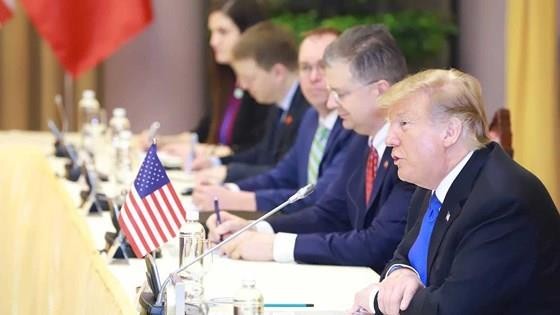 Top Vietnamese leader holds talks with US President ảnh 4