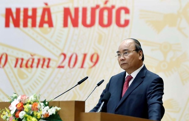 Prime Minister Nguyen Xuan Phuc at the event (Photo: VNA) 