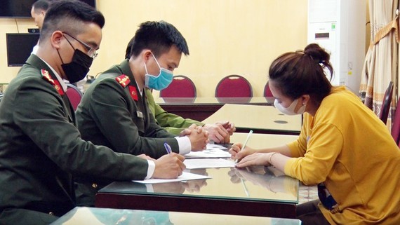 An individual perpetrator being fined for spreading fake news