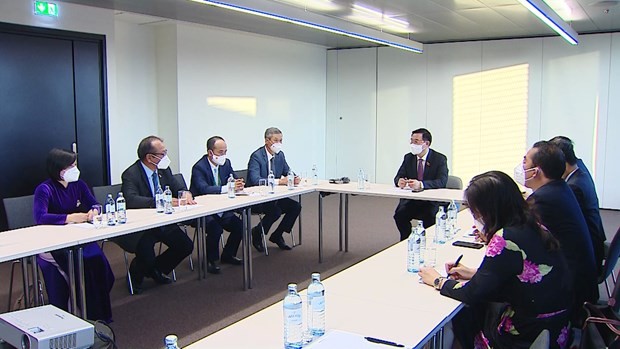 NA leader arrives in Austria for 5th World Conference of Speakers of Parliament ảnh 2