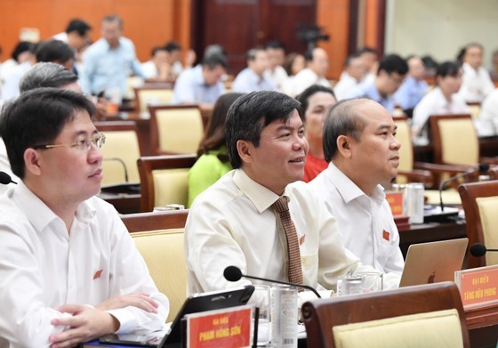 Delegates at the 10th session of the 10th People's Council of Ho Chi Minh City which opened on July 10 (Photo: SGGP)
