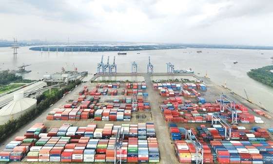 A corner of Hiep Phuoc-Nha Be Seaport in HCMC