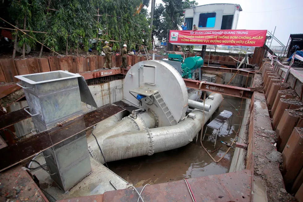 Loay hoay chống, giảm ngập