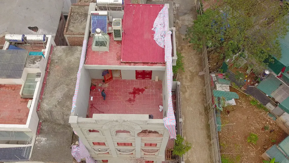 Cảnh biệt thự của gia đình nguyên Cục trưởng C50 bị phá dỡ phần xây trái phép ảnh 6