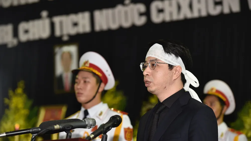 Xúc động tiễn đưa Chủ tịch nước Trần Đại Quang về nơi an nghỉ cuối cùng ảnh 5