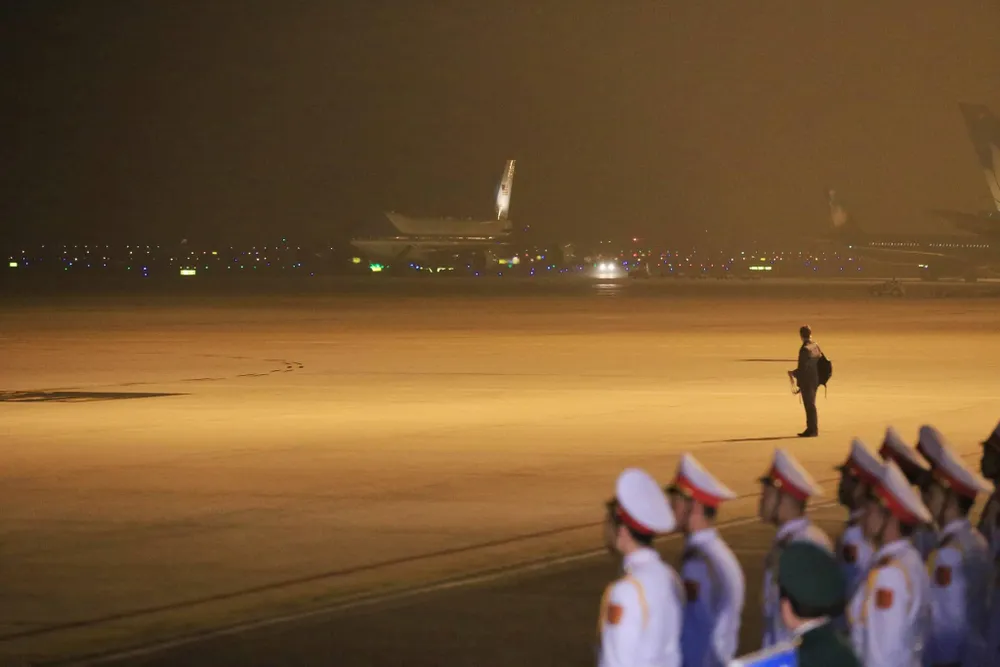 Tổng thống Mỹ Donald Trump đã đến Hà Nội ảnh 6