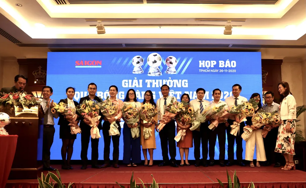 Họp báo công bố kế hoạch tổ chức Giải thưởng Quả bóng Vàng Việt Nam 2020 ảnh 17