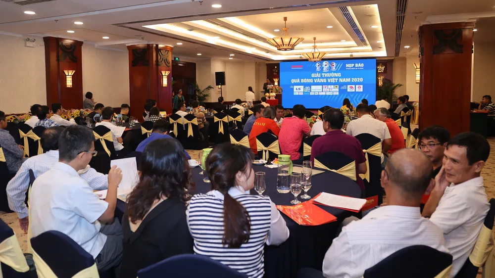 Họp báo công bố kế hoạch tổ chức Giải thưởng Quả bóng Vàng Việt Nam 2020 ảnh 3