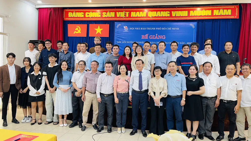 Một lớp bồi dưỡng nghiệp vụ báo chí chuyên sâu do Hội Nhà báo TPHCM tổ chức