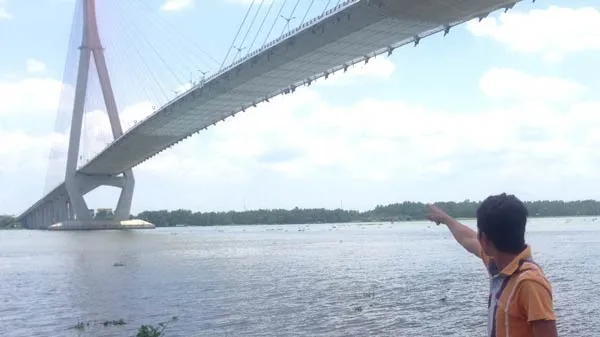 Cầu Cần Thơ nơi anh Vương tự vẫn    