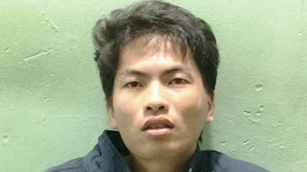 Đối tượng Lộc tại cơ quan Công an