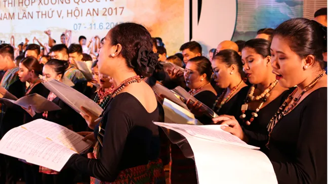 Hơn 1.000 nghệ sĩ tham gia cuộc thi hợp xướng quốc tế ảnh 2