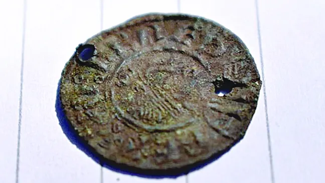 Phát hiện đồng xu Anglo Saxon  1.100 năm tuổi