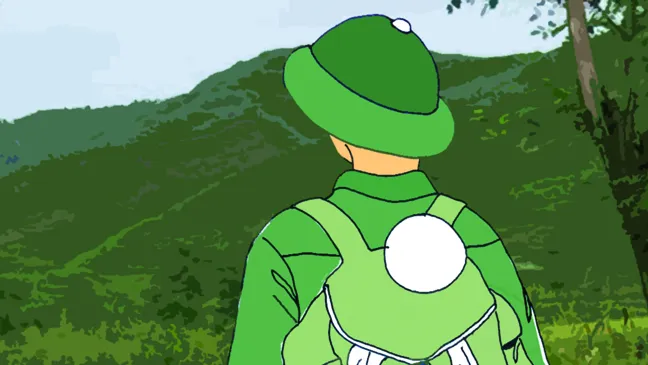 Chiếc ba lô thời bình