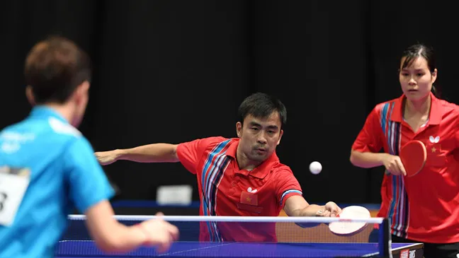 Bóng bàn Việt Nam tiếp tục hy vọng thành tích cao. Ảnh: T.L