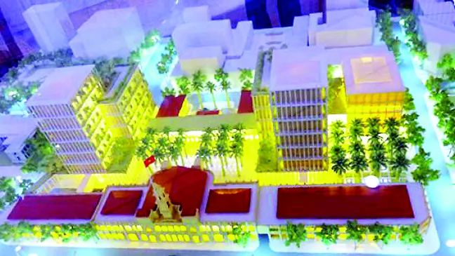 Phối cảnh Trung tâm hành chính mới của TPHCM