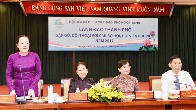 TPHCM gặp gỡ hơn 130 cán bộ, hội viên phụ nữ tiêu biểu  ảnh 1