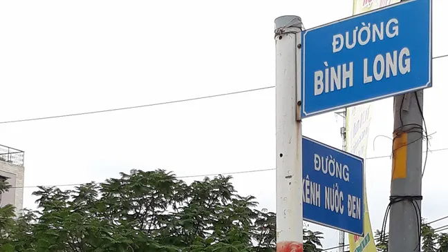 Cư dân thấy ngại ngùng khi ghi địa chỉ nhà mình  ở đường Kênh Nước Đen