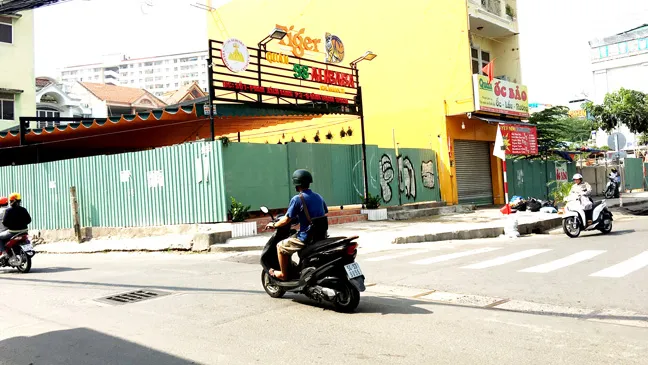 Khu nền đất dự án đang xảy ra tranh chấp quyết liệt  giữa khách hàng cũ và mới