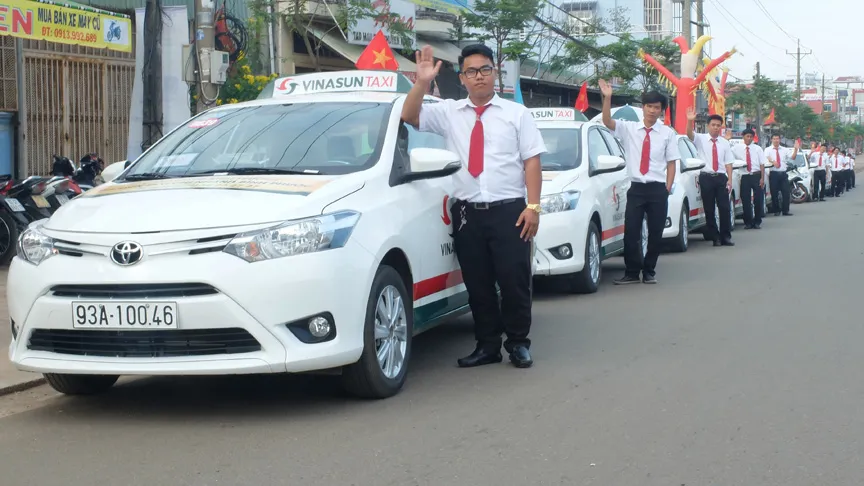 Khai trương chi nhánh Taxi Vinasun  tại tỉnh Bình Phước