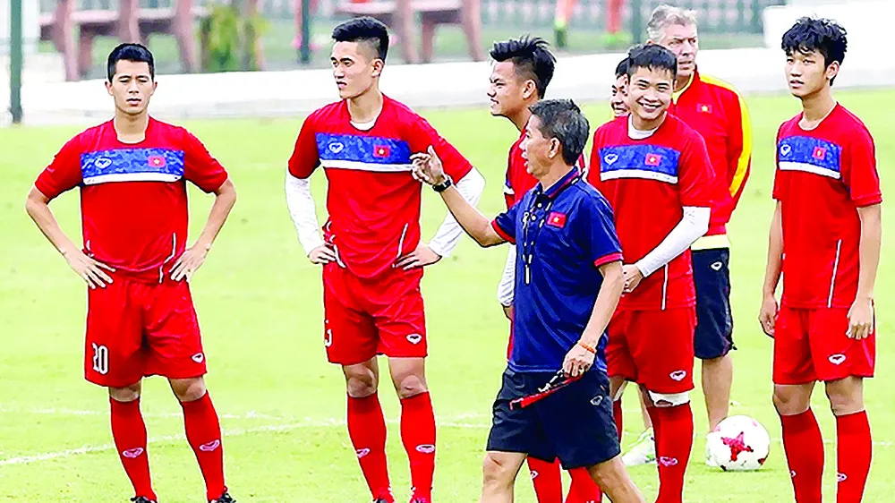 HLV Hoàng Anh Tuấn và các cầu thủ U.20 Việt Nam đã ghi danh tại đấu trường thế giới