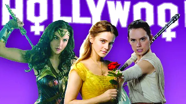 Gal Gadot, Emma Watson, Daisy (từ trái sang)