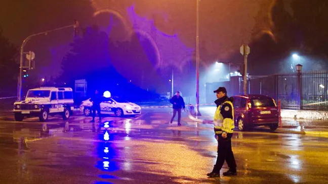 Đại sứ quán Mỹ ở thủ đô Montenegro bị ném lựu đạn ảnh 1