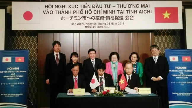 Doanh nghiệp TPHCM và doanh nghiệp tỉnh Aichi ký 8 hợp đồng kinh tế, biên bản hợp tác ghi nhớ  ​ ảnh 2