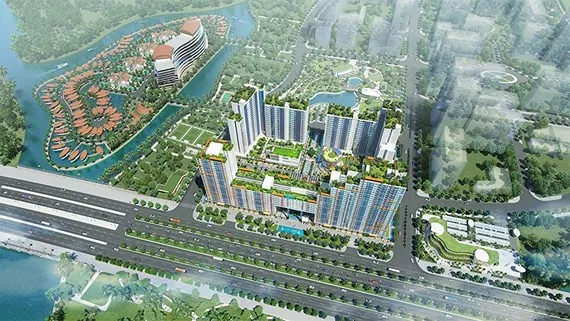 Phối cảnh Dự án New City Thủ Thiêm