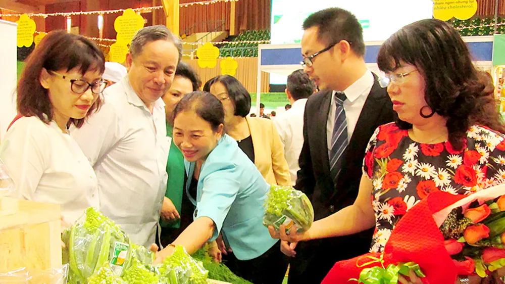 Sản phẩm của Công ty Đầu tư phát triển sản xuất nông nghiệp VinEco - một trong những đơn vị tham gia hội chợ ThaiFex