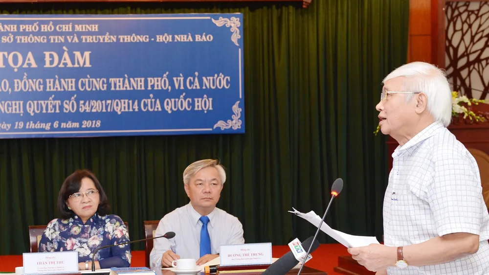 Bí thư Thành ủy TPHCM Nguyễn Thiện Nhân: Báo chí cần phát huy tốt nhất nguồn lực con người ảnh 2