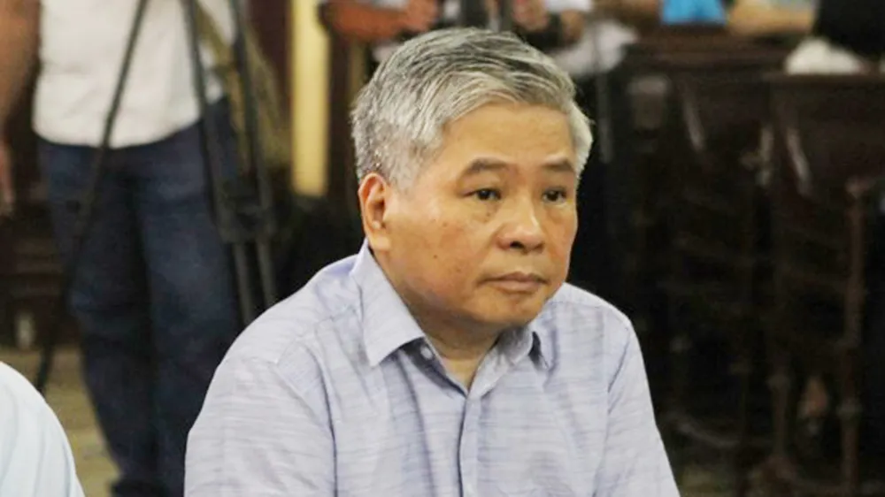 Bị cáo Đặng Thanh Bình tại phiên tòa. Ảnh: Thành Chung/TTXVN