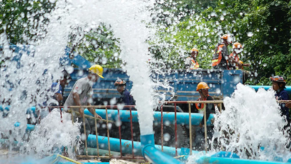 Thái Lan: Phát hiện đường hầm mới gần nơi đội bóng mắc kẹt ảnh 1