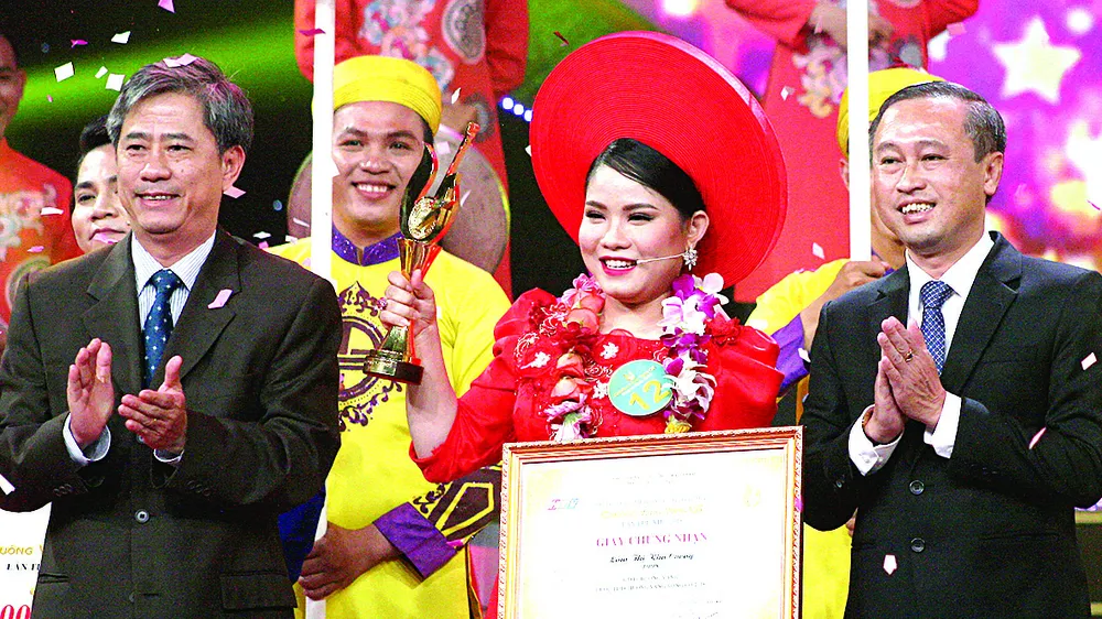 Lâm Thị Kim Cương đoạt Chuông vàng vọng cổ 2018