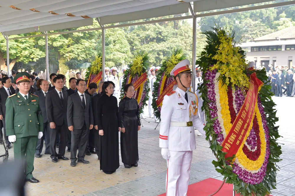 Tổ chức trọng thể Lễ viếng đồng chí nguyên Tổng Bí thư Đỗ Mười ảnh 5