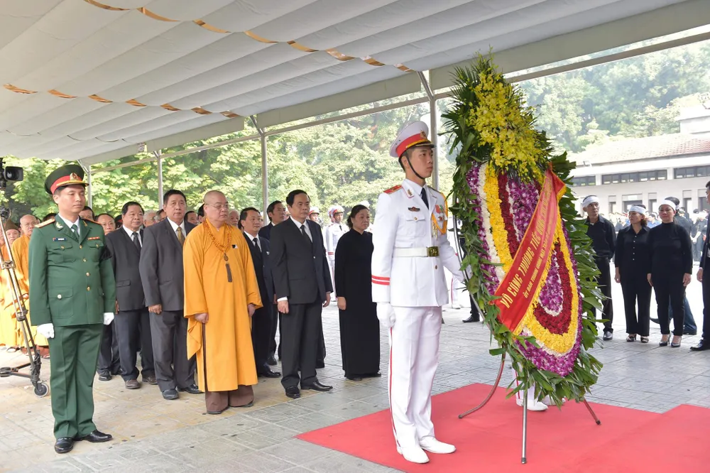 Tổ chức trọng thể Lễ viếng đồng chí nguyên Tổng Bí thư Đỗ Mười ảnh 15