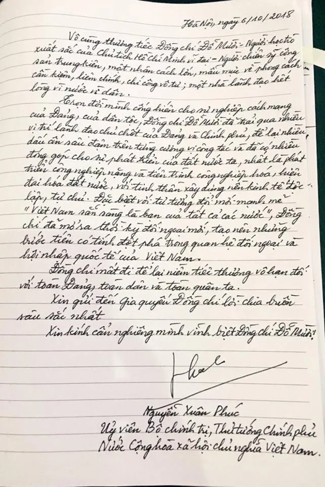 Tổ chức trọng thể Lễ viếng đồng chí nguyên Tổng Bí thư Đỗ Mười ảnh 11