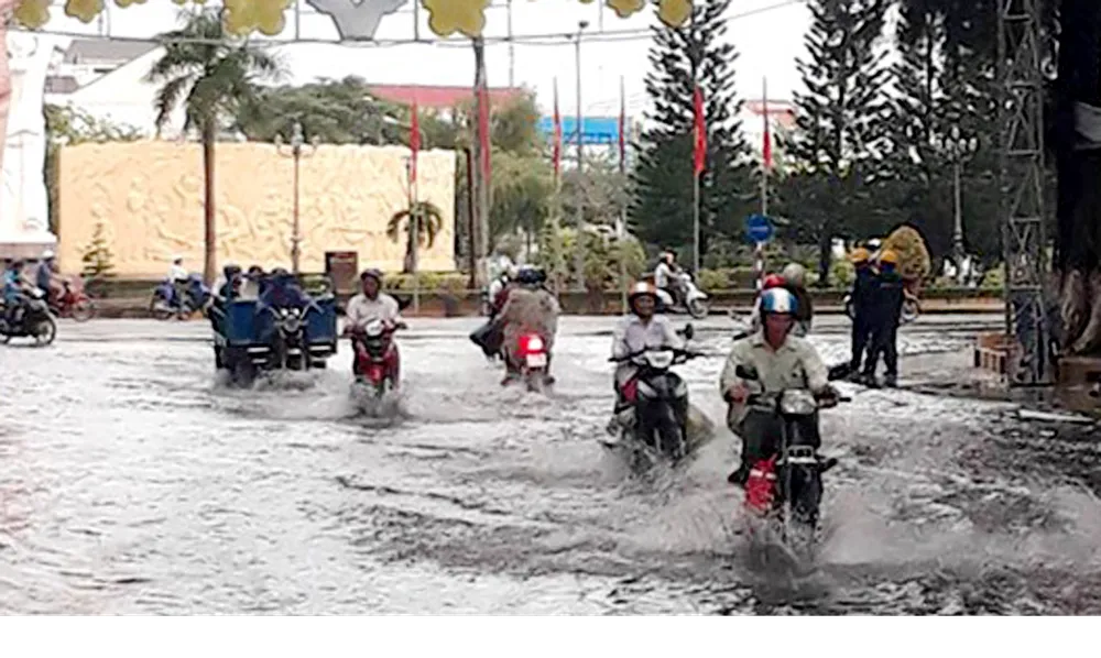 Thận trọng với đỉnh triều cường