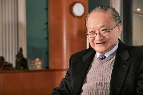 Nhà văn Kim Dung. Ảnh:VTV