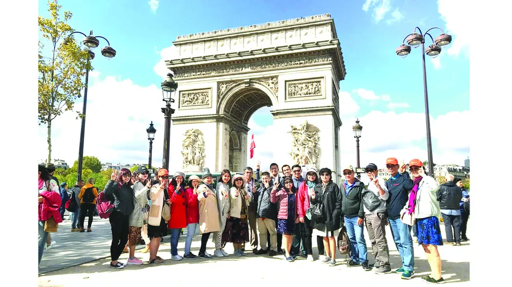 Đoàn khách TST tourist khám phá châu Âu