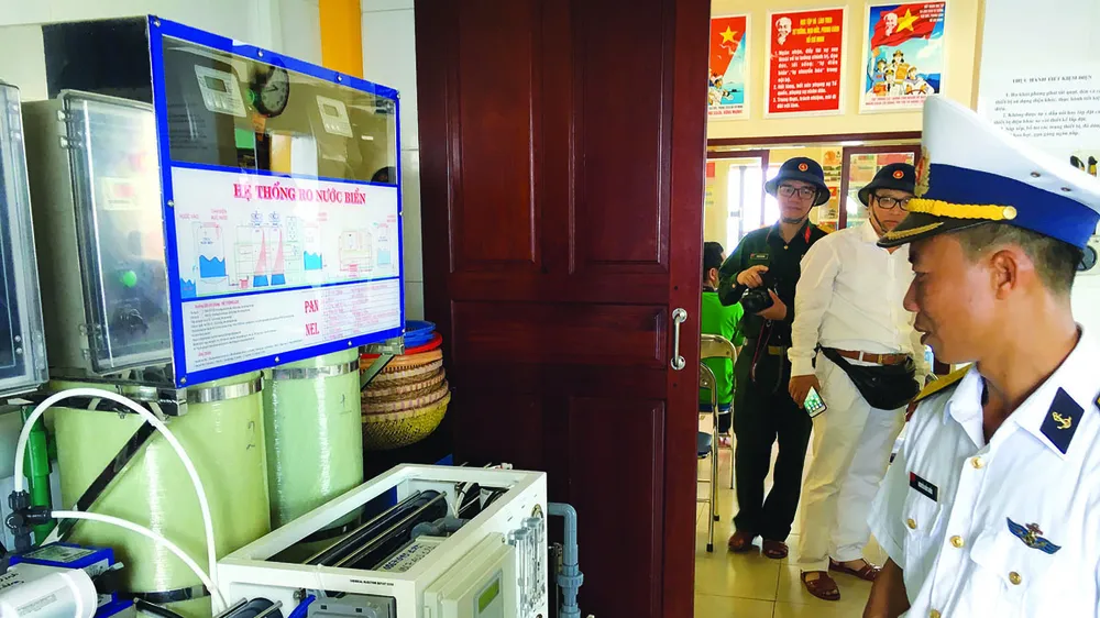 Trồng rau theo “công nghệ biển“ ảnh 2