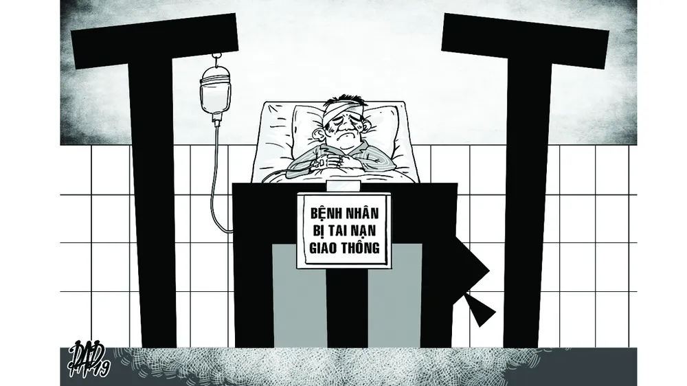 Bệnh nhân bị tai nạn giao thông