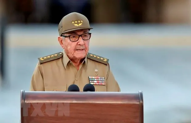Bí thư thứ nhất Ban Chấp hành Trung ương Đảng Cộng sản Cuba Raul Castro. Ảnh: AFP/TTXVN