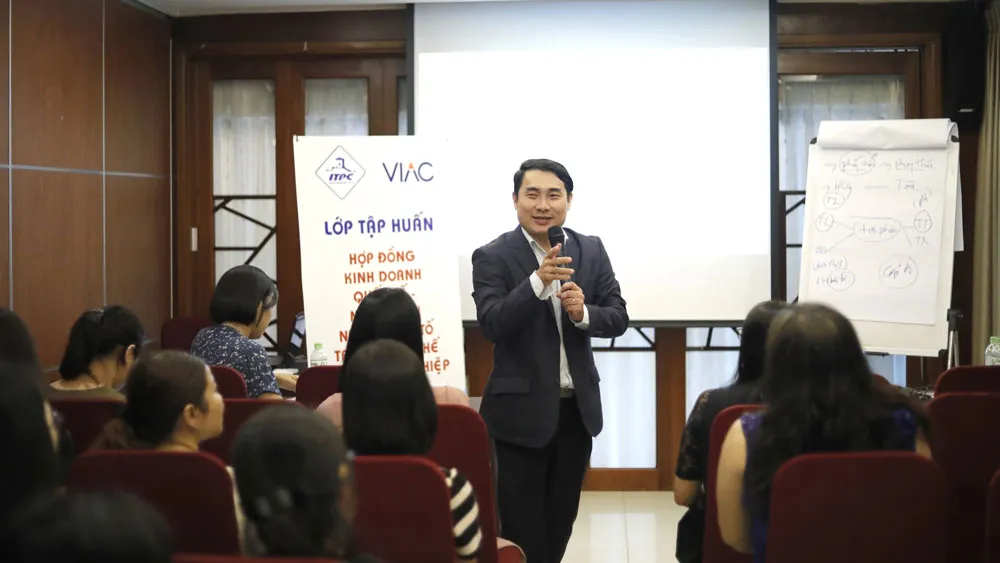 Một buổi tập huấn do VIAC tổ chức