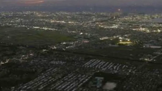 Cảnh mất điện sau bão Faxai tại thành phố Ichihara, tỉnh Chiba, miền Đông Nhật Bản