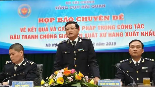 Tổng cục Hải quan tổ chức họp báo chuyên đề về kiểm tra sau thông quan xuất xứ hàng hóa xuất khẩu