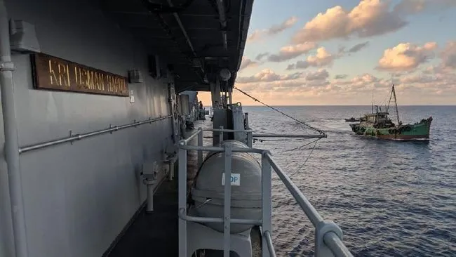 Vùng biển Natuna, thuộc quần đảo Riau của Indonesia. Ảnh: CNN